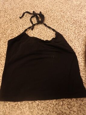 Tilly's black halter top